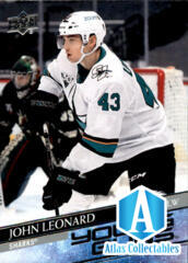 2020-21 Upper Deck Series 2 John Leonard Young Guns